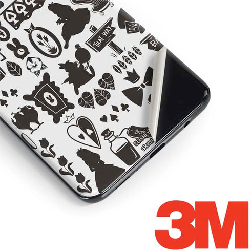 Disney Alice in Wonderland (animated) Silhouette Pattern Galaxy S9 Skin